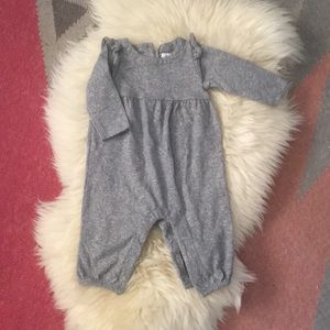 Chic 3-6 month old baby girl cool weather romper